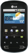 LG P350 Titanium Black