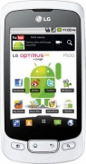 LG P500 Shining White