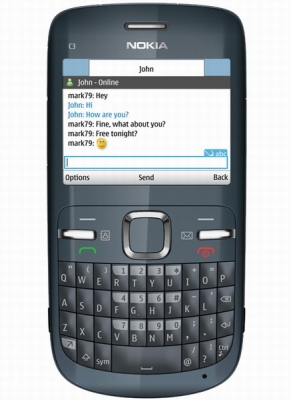 NOKIA C3-00 Black