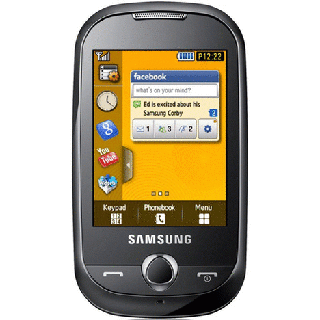 SAMSUNG GT-S3850 Corby 2 White
