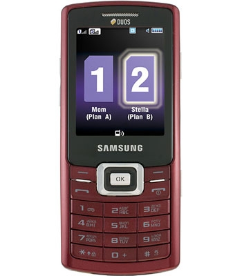 SAMSUNG  C5212 Ruby red