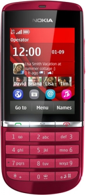 NOKIA 300 Asha Red