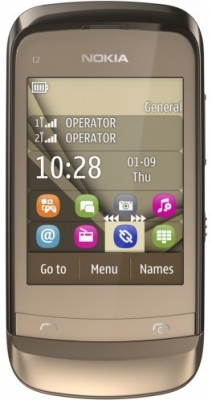 NOKIA C2-06 Golden Buff