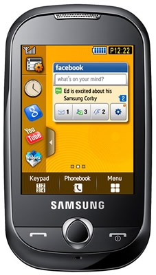 SAMSUNG  S3650 Orange
