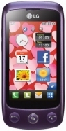 LG  GS500 Imperial purple