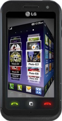 LG  KM900 black