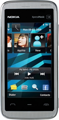 NOKIA  5530 White blue