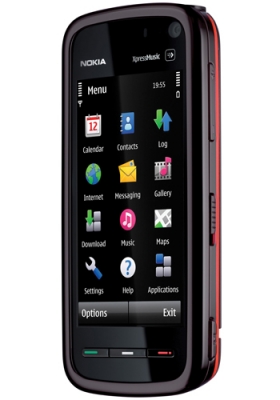 NOKIA  5800d-1Red WH700 navi