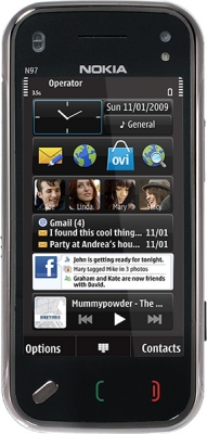 NOKIA  N97 MINI Cherry black navi