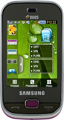 SAMSUNG  B5722 Elegant Pink