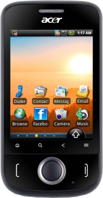 Acer   E110 beTouch Black