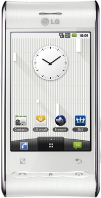 LG GT540 White Pearl