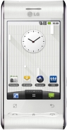 LG GT540 White Pearl