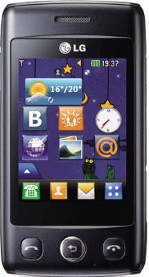LG T300 MTS Black titan silver