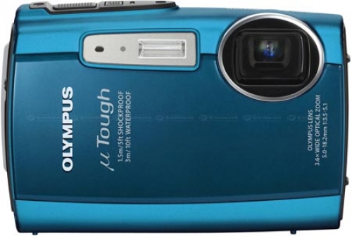Olympus Mju TOUGH-3000 turquoise blue 
