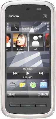 NOKIA 5230 Black chrome navi