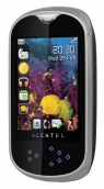 Alcatel OT708 Silver frame