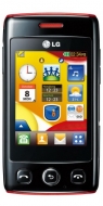 LG T300 Black red