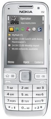 NOKIA  E52 White navi