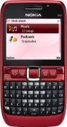NOKIA  E63 Ruby red