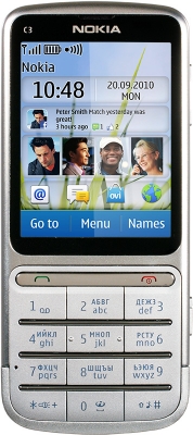 NOKIA C3-01 Silver
