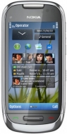 NOKIA C7-00 Frosty Metal