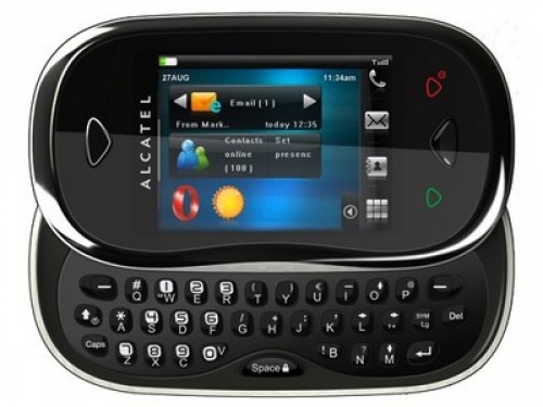 Alcatel OT-880 Black Carbon