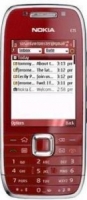 NOKIA  E75 Nav red