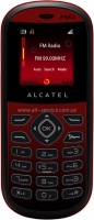 Alcatel OT-209 Black Red
